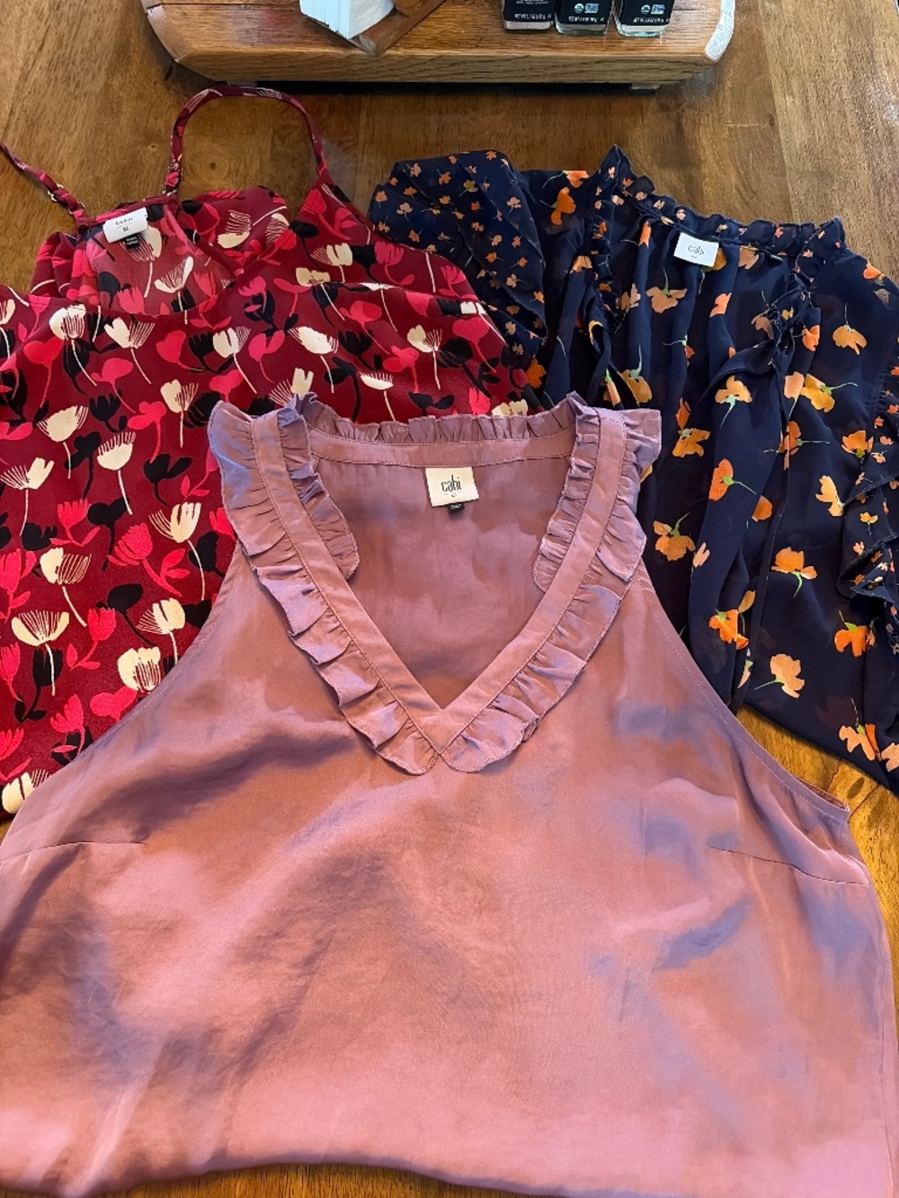 Cabi lot of 3 tanks XL